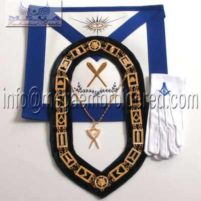 Blue lodge officer Apron - Secretary