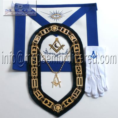Senior Deacon officer Apron - Blue Lodge