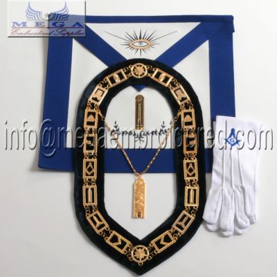 Masonic Regalia officer Apron - Junior Warden