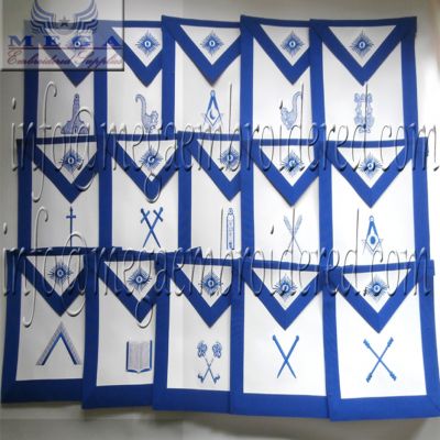 Masonic Officer Apron - blue lodge