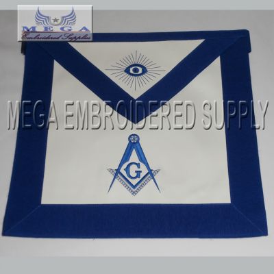 Master Mason Apron - Blue Lodge