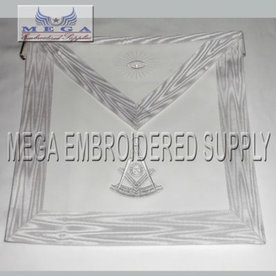 Past master Apron - White