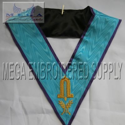 masonic officer collars - memphis regalia