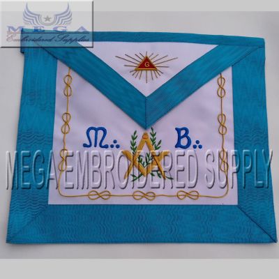 Masonic French rite Master Apron MB