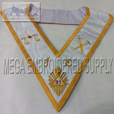 31 degree Collar Australian collar