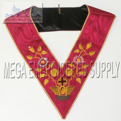 Rose Croix 18 degree Collar