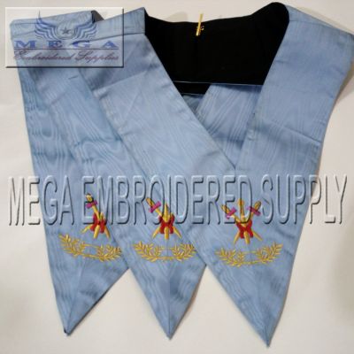 French rite Masonic collar
